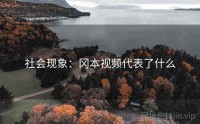 社会现象：冈本视频代表了什么
